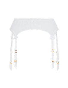 Hinda Suspender White | Agent Provocateur