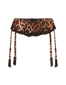 Molly Suspender Leopard | Agent Provocateur