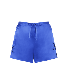 Caressa Pyjama Shorts Blue | Agent Provocateur