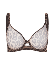 Lucky Full Cup Underwired Bra Leopard | Agent Provocateur
