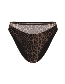 Lucky High Leg Brief Leopard | Agent Provocateur