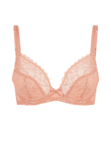 Leni Plunge Underwired Bra Praline | Agent Provocateur