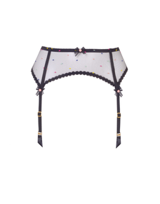 Poppie Suspender Black | Agent Provocateur