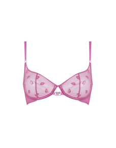 Jem Plunge Underwired Bra Pink | Agent Provocateur