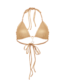 Berry Bikini Top Gold | Agent Provocateur