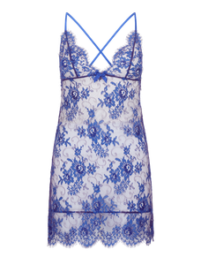 Carline Short Slip Cobalt | Agent Provocateur