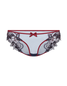 Lindie Full Brief Plum/Navy | Agent Provocateur