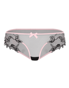 Lindie Full Brief Pink/Black | Agent Provocateur