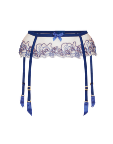Lindie Suspender Pink/Blue | Agent Provocateur