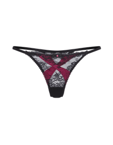 Maddy Thong  Black/Pink | Agent Provocateur