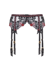 Petunia Suspender Black | Agent Provocateur