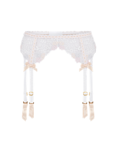 Petunia Suspender White | Agent Provocateur