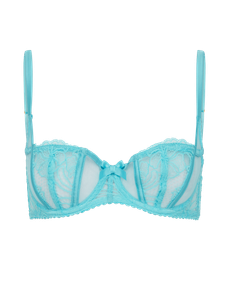 Rozlyn Balconette Bra Turquoise | Agent Provocateur