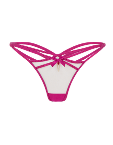 Rubi Thong Magenta/Sand | Agent Provocateur