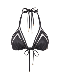 Tora Bikini Top Black/Sand | Agent Provocateur