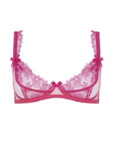 Willa Demi Cup Bra Hot Pink | Agent Provocateur