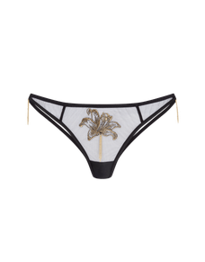 Auretta Thong Black/Gold | Agent Provocateur