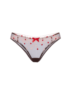 Dawne Full Brief Chestnut/Pink/Red | Agent Provocateur