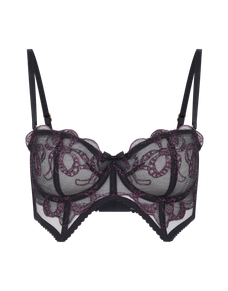 Louella Bustier Black/Pink | Agent Provocateur