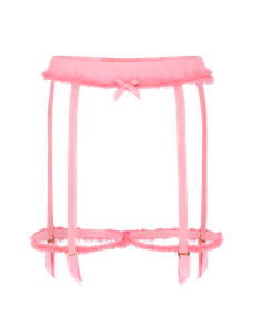Mimie Suspender Neon Pink | Agent Provocateur