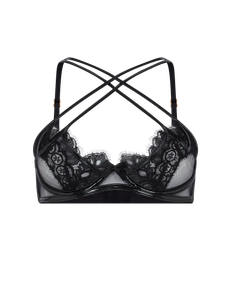 Ariella Plunge Underwired Bra Black | Agent Provocateur