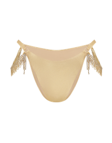 Cassiana Bikini Bottom Gold/Gold | Agent Provocateur