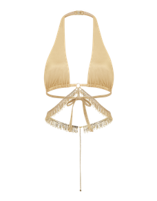 Cassiana Bikini Top Gold/Gold | Agent Provocateur