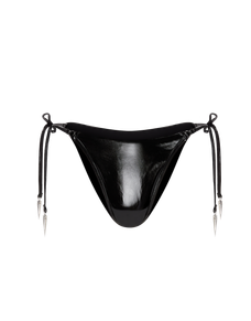 Mika Tie Side Bikini Bottom Black | Agent Provocateur