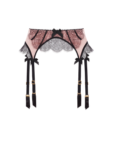 Sammi Suspender Nude/Black | Agent Provocateur