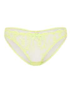 Jayce Full Brief Neon Lemon/Sand | Agent Provocateur