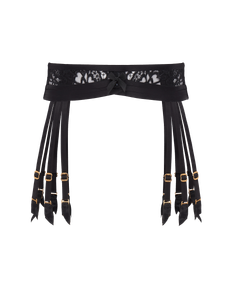 Dioni Suspender Black | Agent Provocateur