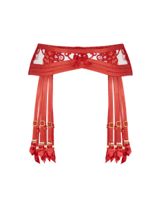 Dioni Suspender Red | Agent Provocateur