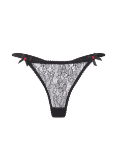 Lorna Lace Thong Black Lorna Lace | Agent Provocateur