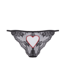 ETTIE LACE FULL BRIEF Black | Agent Provocateur