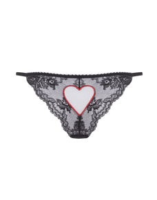 ETTIE LACE OUVERT Black | Agent Provocateur
