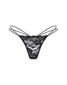 Zanah Thong Black | Agent Provocateur
