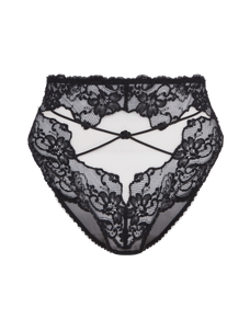 Zanah High Waisted Brief Black | Agent Provocateur