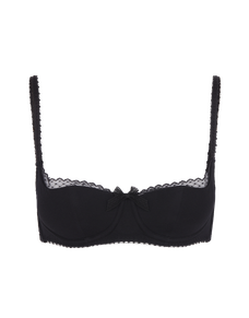 Carri Balconette Underwired Bra Black | Agent Provocateur