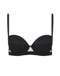 Lucky Strapless Underwired Bra Black | Agent Provocateur