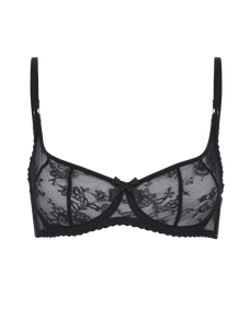 Sachaa Balconette Underwired Bra Black | Agent Provocateur