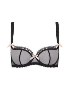 Claira Plunge Underwired Bra Black | Agent Provocateur