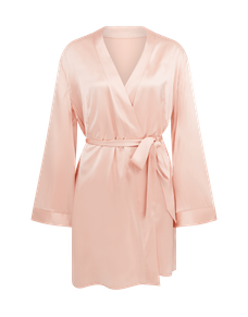 Arlette Short Dressing Gown Blush | Agent Provocateur