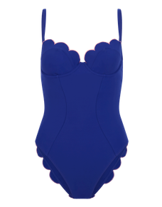 Lorna Swimsuit Blue/Pink | Agent Provocateur