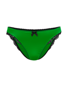 Sloane Full Brief Green/Black | Agent Provocateur