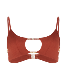 Christiana Bikini Top Brown | Agent Provocateur