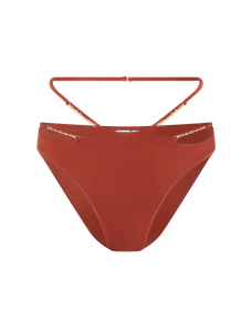 Christiana Bikini Bottom Brown | Agent Provocateur
