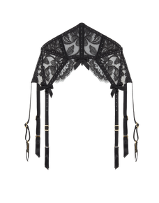 Krystabell Suspender Black | Agent Provocateur
