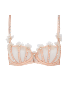 Evangelene Balconette Underwired Bra Sand | Agent Provocateur