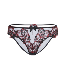 Amoura Full Brief Black/Red | Agent Provocateur