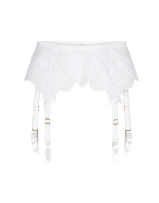 Alysia Suspender White | Agent Provocateur